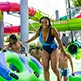 Water slide at Aquatica Orlando